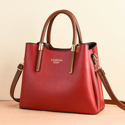 Shoulder Bag Crossbody Bag - Women's Top Handle Bag Large Capacity Letter Graphic