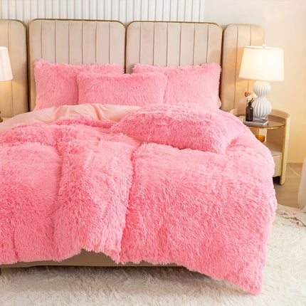 Duvet Cover Set, Winter Bedding, Machine Washable, Zipper Closure