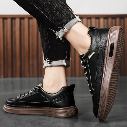 2025 Men'S Spring New Fashionable Sneakers - Casual, Breathable, Soft Sole,