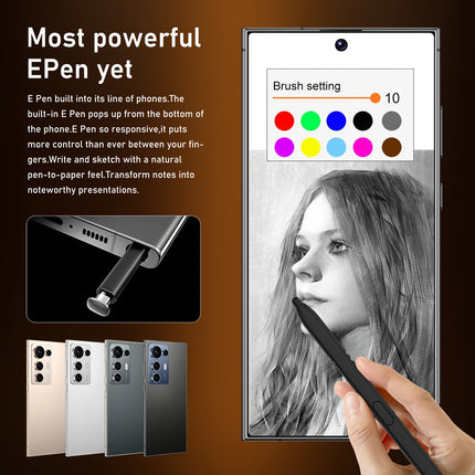 S25 Ultra Android 5G Smartphone Compatible for - Unlocked Dual Phone System (6.8”/8GB+128GB + 3.5”/3GB+64GB)