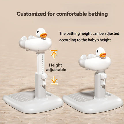 Baby Standing Bath Tub, Foldable Children's Bathing Stand for Home Use, Suitable