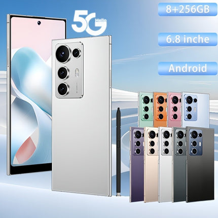 S25 Ultra 5G Android smartphone, 6.8-inch, 8GB RAM, 256GB storage, dual SIM dual standby Android smartphone, equipped