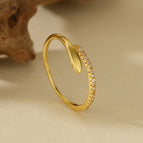 18K Gold / Adjustable Opening