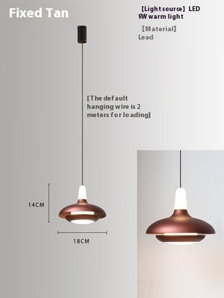 Adjustable Bedroom Bedside Led Retractable Chandelier