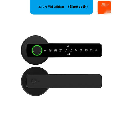 New Single Handle Indoor Wooden Door Hand Spherical Card Smart Door Lock