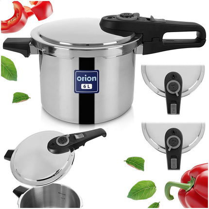 Stainless Steel WIND 6 L Fast Cooker