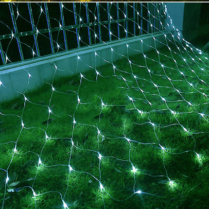 Led fishing grid lanterns holiday wedding christmas decoration net lights