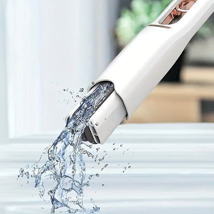 1pc Hands-Free Sponge Mop - Super Absorbent Multipurpose Mop with Easy Wash Design for Bathroom,