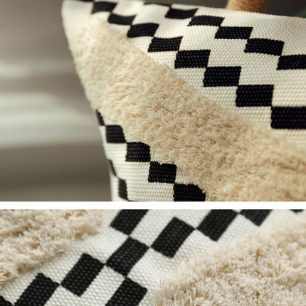 Nordic New Moroccan Sofa Pillow Waist Pillow Tufted Ins Pillow Bed Pillow