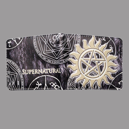 Spot Supernatural wickedness purse five star logo pattern