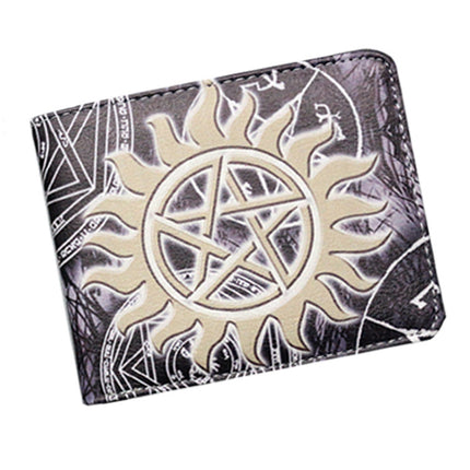 Spot Supernatural wickedness purse five star logo pattern