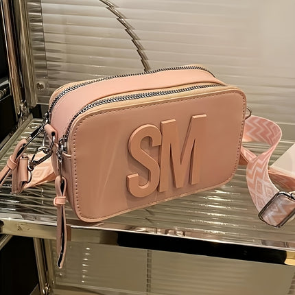 Bag for Women - Lightweight Zippered Crossbody with Adjustable Shoulder Strap