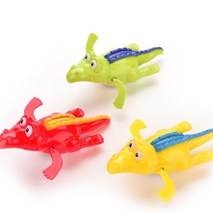 Children's water bathing toys chains crocodiles water clockwork cartoon toys