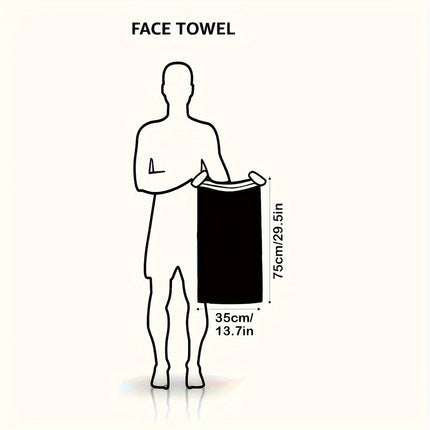 10-Pack Cut Edge Bath Towels, 35x75 inches, Modern Style