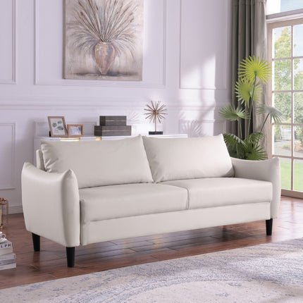 Sofa  Medieval Modern Style, Curly Armrests, Deep Seat Design, Fluffy and Comfortable