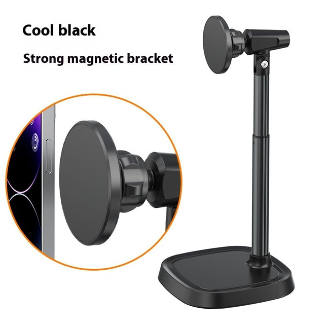 Magnetic Phone Holder Metal Retractable