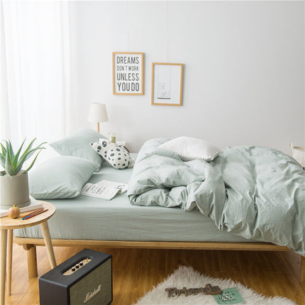 Pure cotton four-piece suit