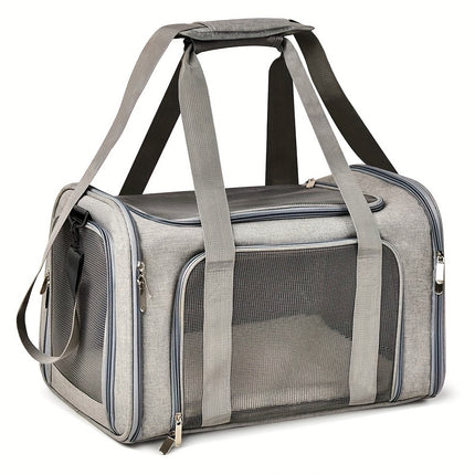 Cat Bag Breathable Pet Carrier Bag Foldable Pet Carrier Cat Backpack