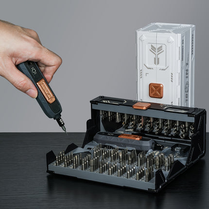 Manual 180in1 Precision Screwdriver Set, with A Stylish Square Storage Box Design. A Professional