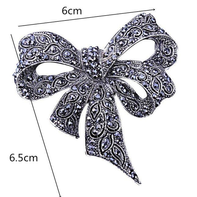 Western clothing accessories bow tie Brooch Pin