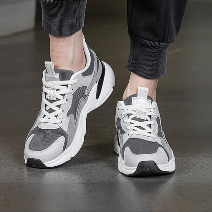 Men'S Lightweight Gym Low-Top Sneakers  Running, Office & Casual Shoes - Lace-Up Closure