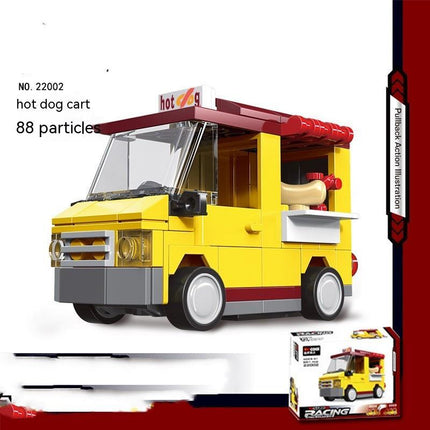 Building Block City Recycling Car Assembly Toy