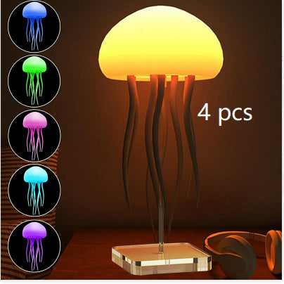 Mood Lamp LED Jellyfish Night Light Portable Jellyfish Lamp