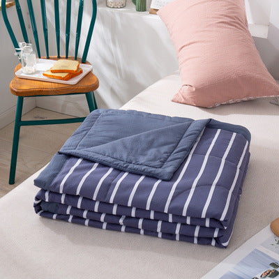 Washable Cotton Air-conditioning Quilt For Single Or Double Beds