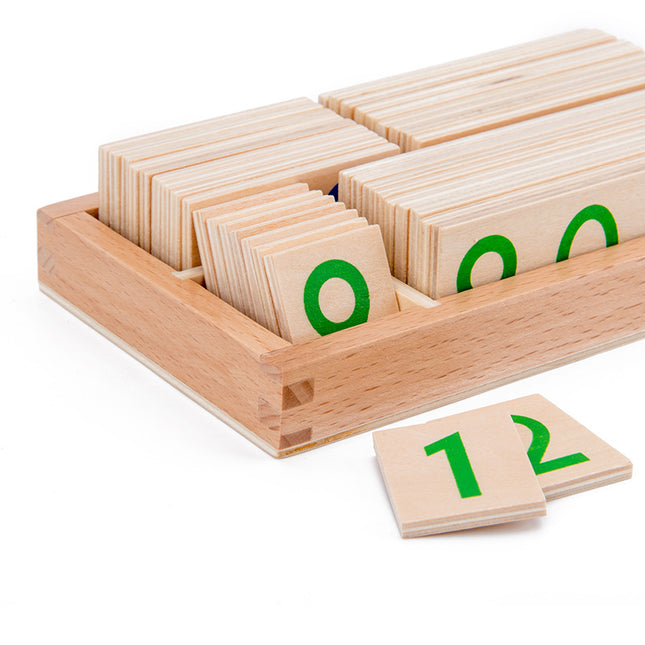Wooden Montessori material Mathematics teaching aids
