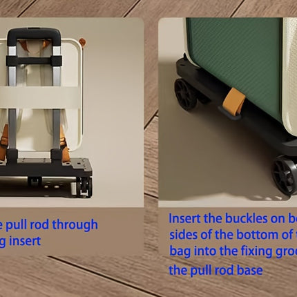Pet Rolling Suitcase with Five Silent Wheels, Anti-Slip And Shockproof Cat Carrier
