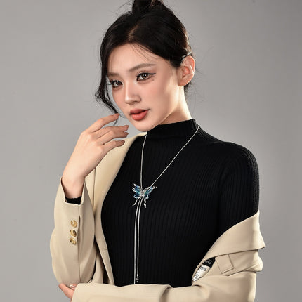 Necklace Women's Fashion Short Necklace Sweater Chain