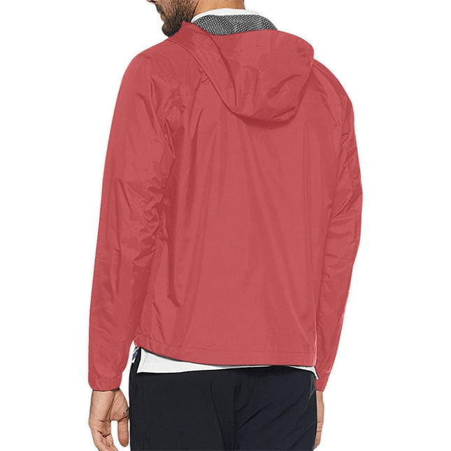 Unisex All Over Print  Hooded Windbreaker (Model H23)