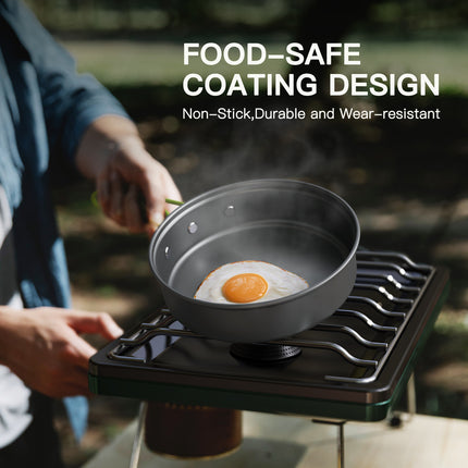 1 Set Aluminum Portable Camping Cookware