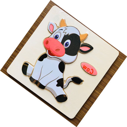 Wooden 3D puzzle
