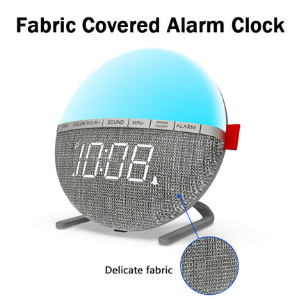 Wake-Up Light Night Light Clock Alarm Sleep Music Alarm Clock