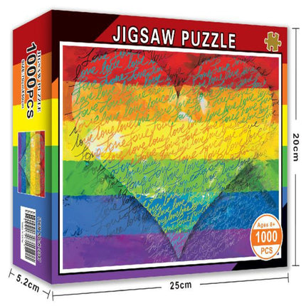 Birthday puzzle children's educational toys