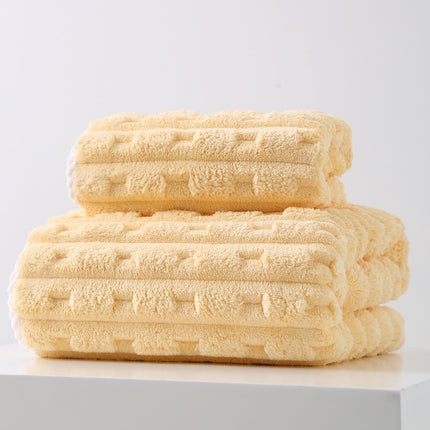 Thickened And Oversized Towel For Face Wash Coral Velvet