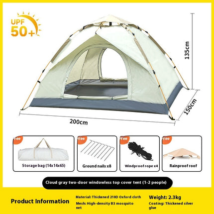 Outdoor Portable Folding Automatic Camping Tent