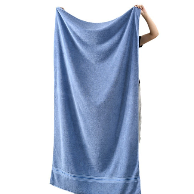 Household Portable Solid Color Pure Cotton Towel