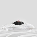 Low pillow pearl white / 48x74cm