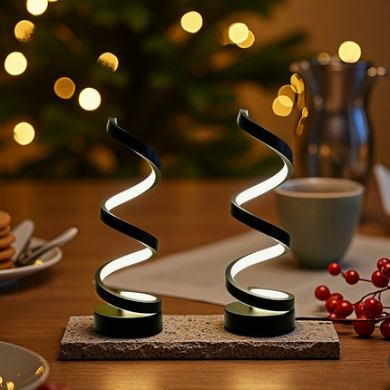 1/2 Vintage USB-Powered LED Table Lamp with Dimmer Adjustable 3-Level, Portable Bedside Lamp Suitable