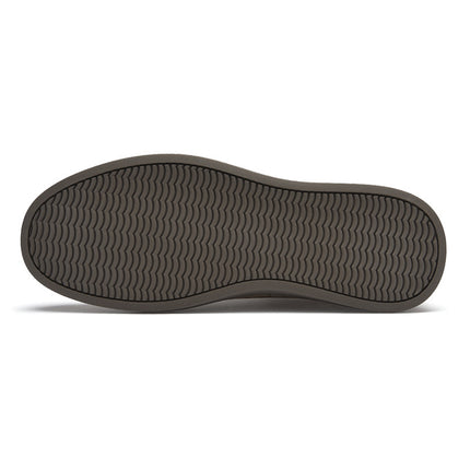 Men's -like Texture Sneakers - PU/Rubber Sole Moccasin-Style Lace-Up & Slip-On Business
