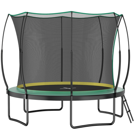 YC 10FT Springfree no Gap Trampoline- Green