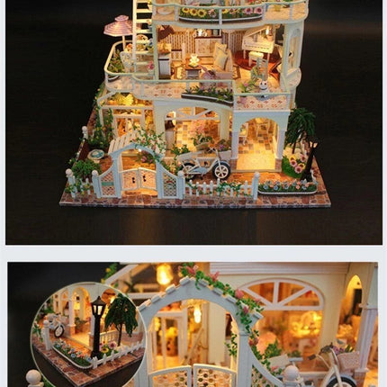 DIY cabin toy building blocks