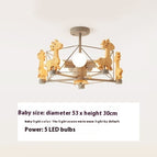 Gray Diamond Ceiling / 5W White Light