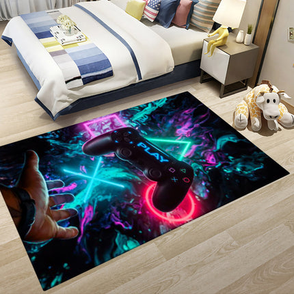 Living Room Bedroom Cartoon Video Game Recreational Machines Carpet