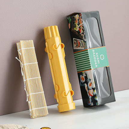 Convenient And Quick To DIY Sushi Making Mold Tool Set Bazooka For The Kitchen