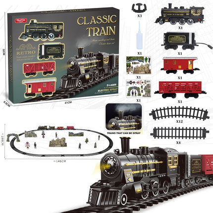 Children Boy Electric Steam Motor Car Birthday New Year Gift