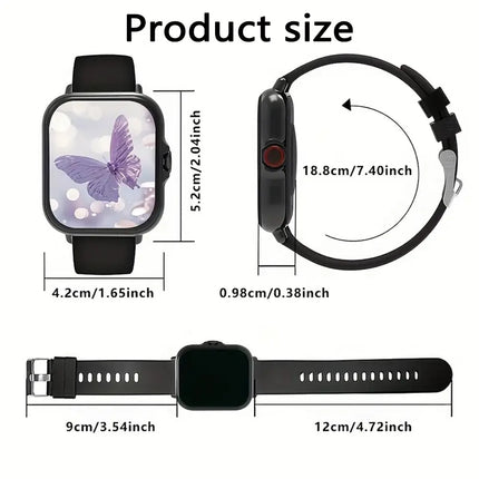 High-End 1.83-Inch Touch Screen, Featuring Call Alerts/Multiple Dials/Multiple Sports