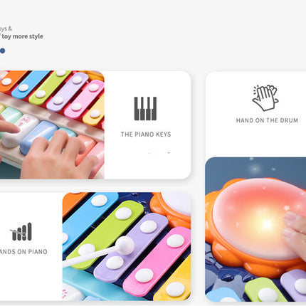 Baby Toys 0-1 Year Old Early Education Educational Music Boy And Girl